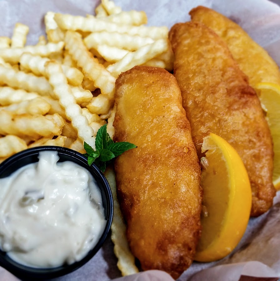 Fish chips menu